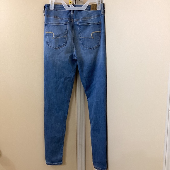 AE NE(X)T LEVEL STRETCH Super Hi-Rise Jegging Size 6 Regular American Eagle - Picture 2 of 6